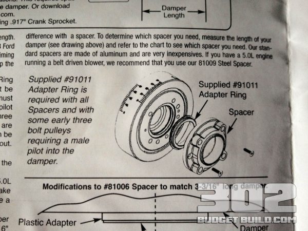 How To Install a Harmonic Damper (balancer) on a Small Block Ford 302