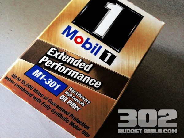 The Mobil 1 oil filter part number: MI-301 that fits the small block ford 302