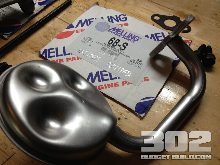 How to Install the Oil Pump & Screen on a Small Block 302 V8 302 Budget Build Building the