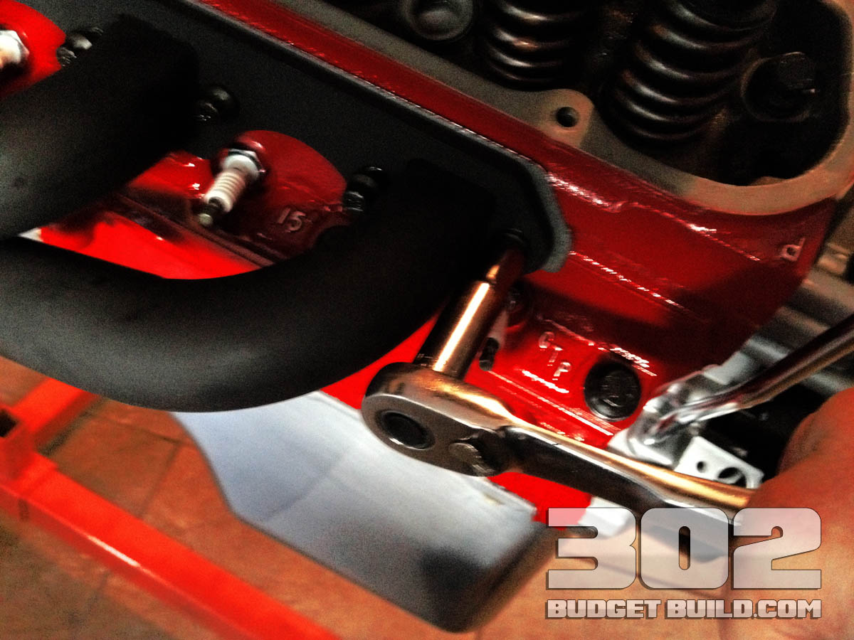 howtoinstallheadersongt40pheads302shorty21 302 Budget Build