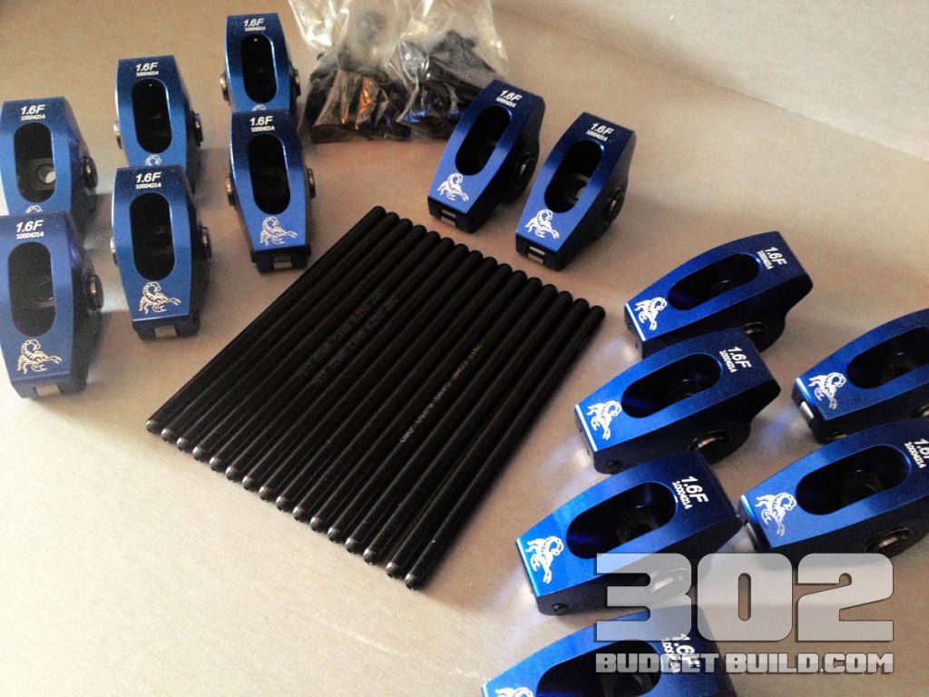 How To Install Roller Rockers and Pushrods on a Small Block Ford 302 GT40P 302 Budget Build
