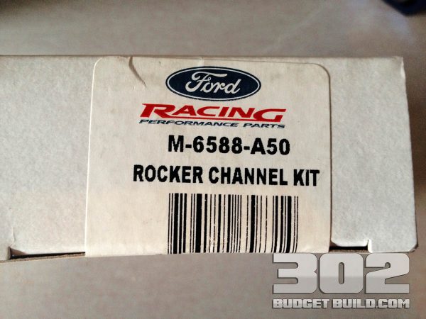 Make sure you pick up a new set of U-Channels Rocker Channels from Ford Racing. These are a MUST!