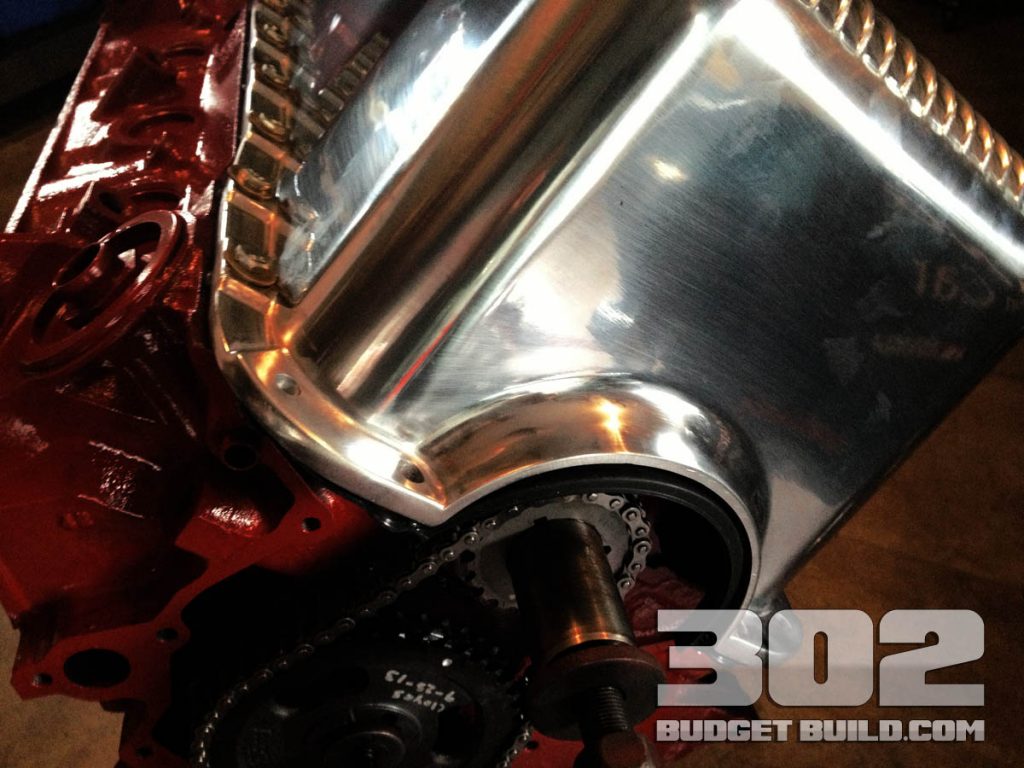 oilpaninstallationford30211 302 Budget Build Building the 302